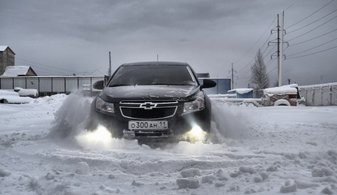 Транспортная компания Катаем свадьбы Chevrolet Cruze № К4527, черный