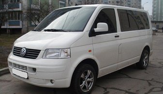 Транспортная компания Катаем свадьбы Volkswagen Caravelle № К5016, белый
