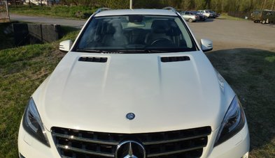 Автомобиль на свадьбу № Б4959 - Транспортная компания Белый Мерседес ML