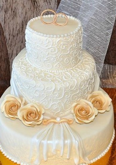 Свадебный торт Л51742 - Компания Людмила Брагина