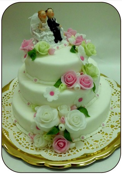 Торт на свадьбу У53759 - Компания Ухтинский кондитер