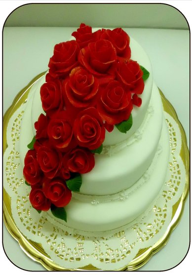 Свадебный торт У53762 - Компания Ухтинский кондитер