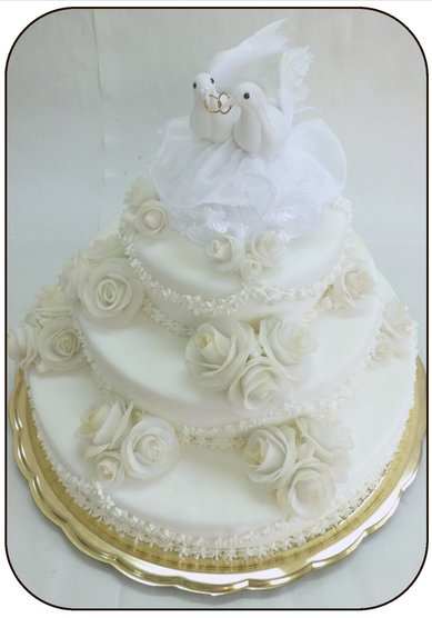 Торт на свадьбу У53765 - Компания Ухтинский кондитер