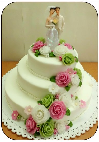 Свадебный торт У53766 - Компания Ухтинский кондитер