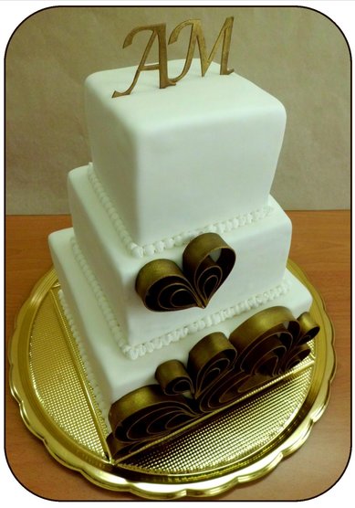 Торт на свадьбу У53771 - Компания Ухтинский кондитер