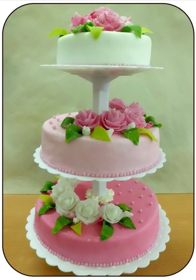 Свадебный торт У53772 - Компания Ухтинский кондитер