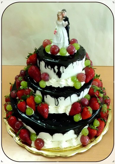 Торт на свадьбу У53773 - Компания Ухтинский кондитер