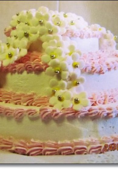 Торт на свадьбу к58463 - Кондитерская кафе Bonjour