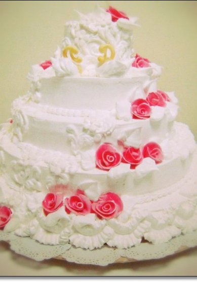 Торт на свадьбу к58467 - Кондитерская кафе Bonjour