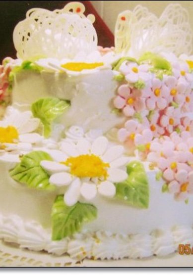 Торт на свадьбу к58497 - Кондитерская кафе Bonjour