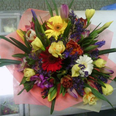 Букет Р7168 - Служба доставки цветов РУССКИЙ БУКЕТ