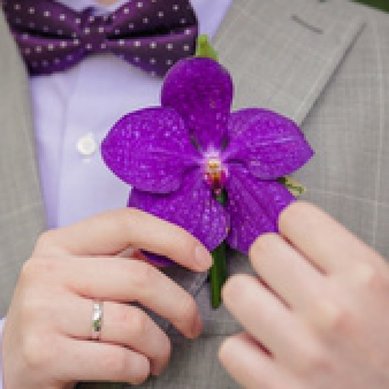 Бутоньерка Д7188 - Салон цветов Долина Роз