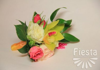 Бутоньерка Ф8419 - Мастерская праздничного декора ФИЕСТА