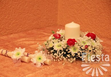 Аксессуар из цветов Ф8432 - Мастерская праздничного декора ФИЕСТА