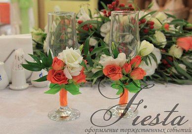 Аксессуар из цветов Ф8436 - Мастерская праздничного декора ФИЕСТА