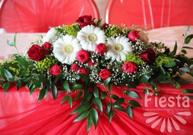 Аксессуар из цветов Ф8473 - Мастерская праздничного декора ФИЕСТА