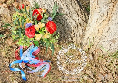 Букет Ф9728 - Мастерская праздничного декора ФИЕСТА