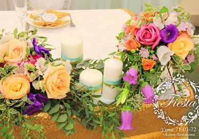 Цветочная композиция Ф9757 - Мастерская праздничного декора ФИЕСТА