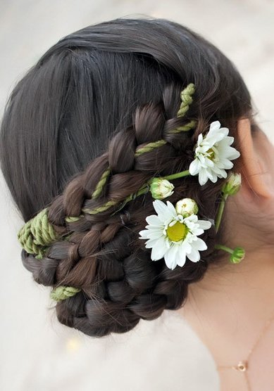 Свадебная прическа П16361 - Семейная парикмахерская ПОДСТРИГУЛЯ