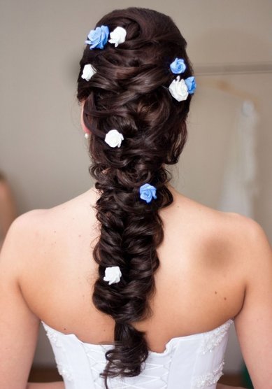 Прическа на свадьбу К16558 - Стилист-визажист КРАСА-КОСА