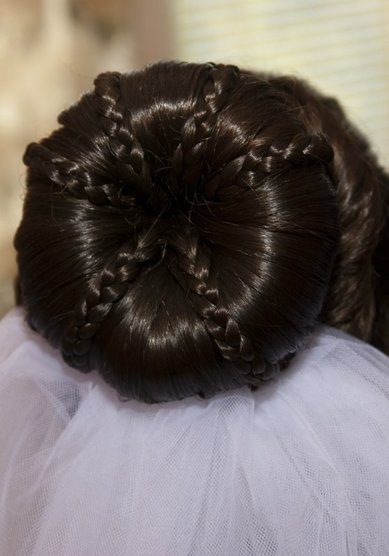 Свадебная прическа К16573 - Стилист-визажист КРАСА-КОСА