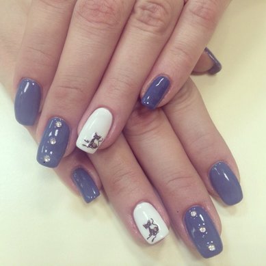 Свадебный маникюр П17366 - Семейная парикмахерская ПОДСТРИГУЛЯ