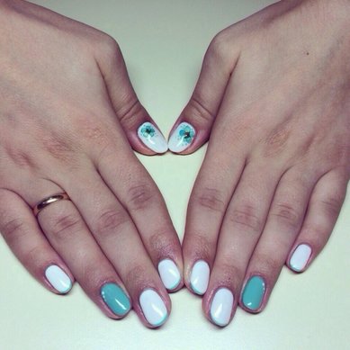 Свадебный маникюр П17368 - Семейная парикмахерская ПОДСТРИГУЛЯ