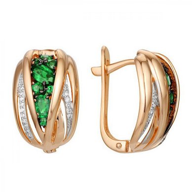 Серьги 2021036-Z10509 - Сеть ювелирных салонов Zолото