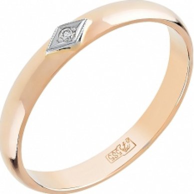 Обручальное кольцо 55695 - Ювелирная сеть 585 GOLD