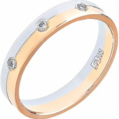 Обручальное кольцо 55698 - Ювелирная сеть 585 GOLD