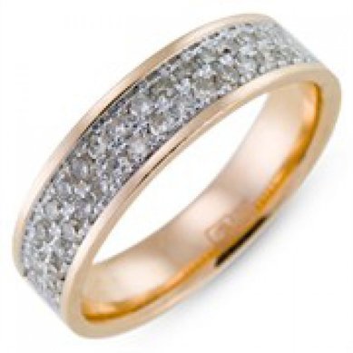 Обручальное кольцо В5704 - Сеть ювелирных салонов Валдай