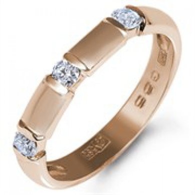 Обручальное кольцо В5707 - Сеть ювелирных салонов Валдай