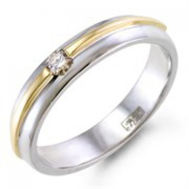 Обручальное кольцо В5716 - Сеть ювелирных салонов Валдай