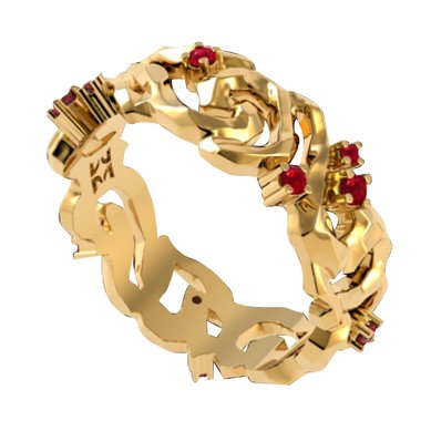 Обручальное кольцо Э5729 - Ювелирный дом Эстет