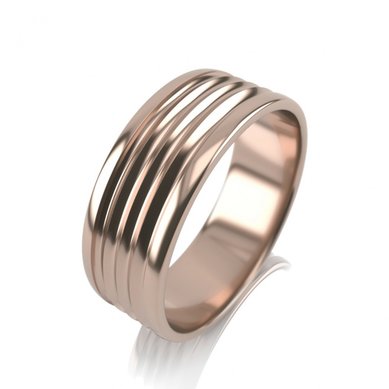 Обручальное кольцо Арт. ВН-5/к-Z6300 - Сеть ювелирных салонов Zолото