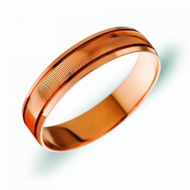 Обручальное кольцо АС500111606-Z6307 - Сеть ювелирных салонов Zолото