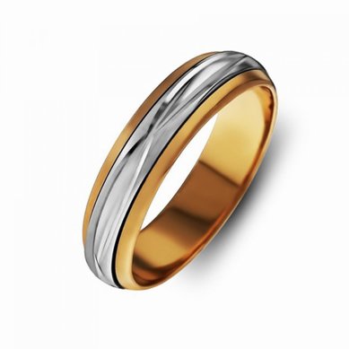 Обручальное кольцо К5001209004г-Z6309 - Сеть ювелирных салонов Zолото