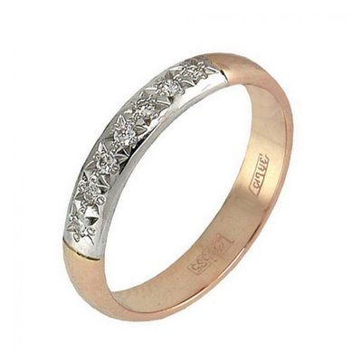 Обручальное кольцо 1043337-Z6649 - Сеть ювелирных салонов Zолото