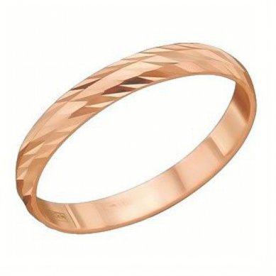 Обручальное кольцо 123048-Z6870 - Сеть ювелирных салонов Zолото