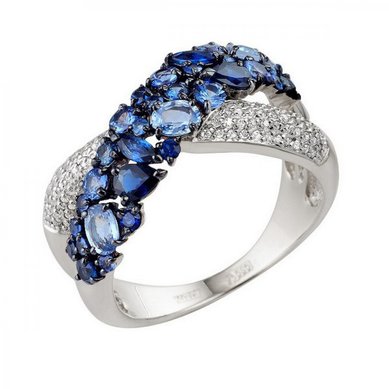 Помолвочное кольцо 3011242-Z7254 - Сеть ювелирных салонов Zолото