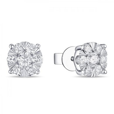 Серьги E2011-1851355BD-М9336 - Ювелирная компания Московский ювелирный завод