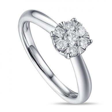 Помолвочное кольцо R2011-1851353AD-М9354 - Ювелирная компания Московский ювелирный завод