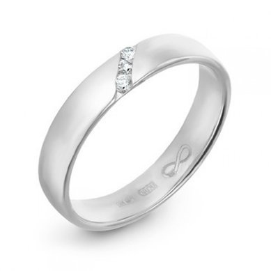 Обручальное кольцо R01-WED-00019-М9371 - Ювелирная компания Московский ювелирный завод