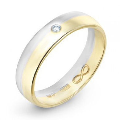 Обручальное кольцо R01-WED-00020-М9372 - Ювелирная компания Московский ювелирный завод