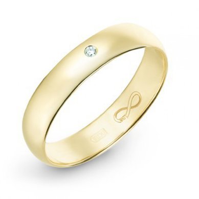 Обручальное кольцо R01-WED-00027-М9379 - Ювелирная компания Московский ювелирный завод
