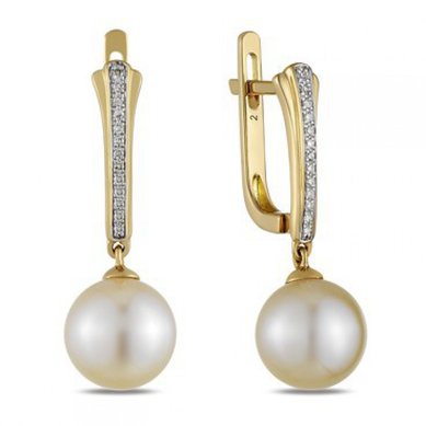 Серьги E108-1982344CP-R17-М9383 - Ювелирная компания Московский ювелирный завод