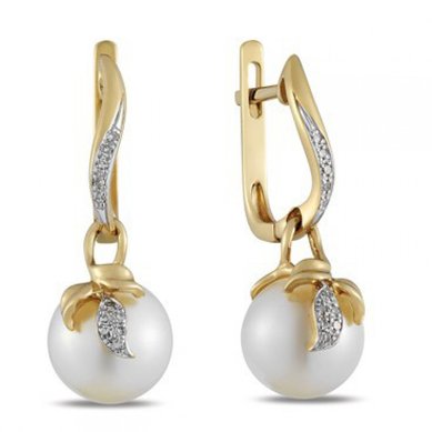 Серьги E108-1982356CP-R17-М9387 - Ювелирная компания Московский ювелирный завод