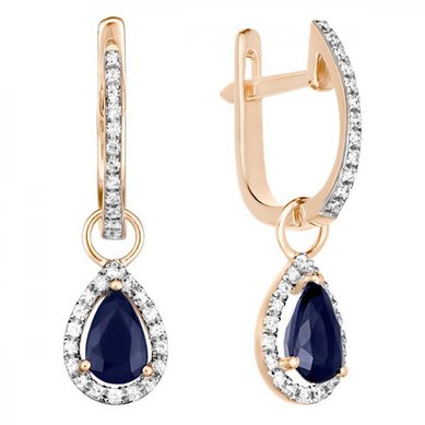 Серьги E108-351423CS-R17-М9401 - Ювелирная компания Московский ювелирный завод