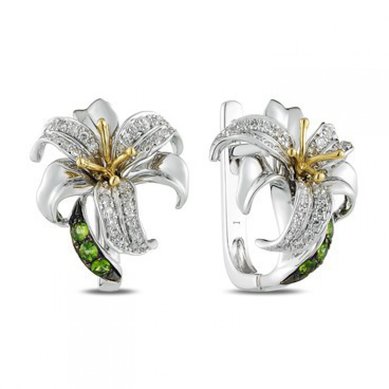 Серьги E108-1982181CXK-R17-М9407 - Ювелирная компания Московский ювелирный завод