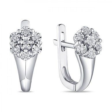 Серьги E108-1982778CD-R17-М9408 - Ювелирная компания Московский ювелирный завод